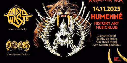 \u010cAD KROMA\u0147ON TOUR | Humenn\u00e9