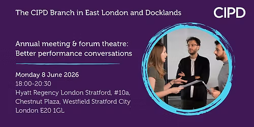 Annual meeting & forum theatre: Better performance conversations