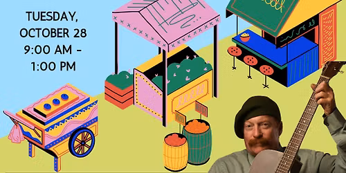 Fred McCarty Solo at Alameda Farmers' Market