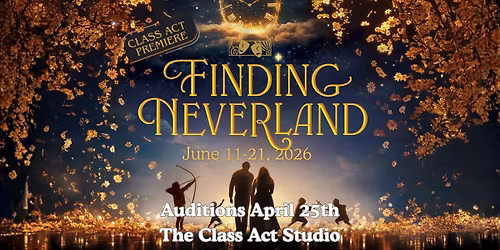 Finding Neverland Auditions