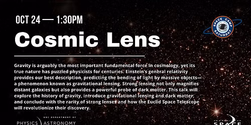 Space Camp Saturday: Cosmic Lens
