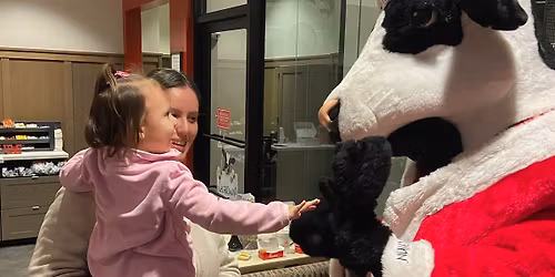 Breakfast with Santa Cow