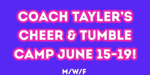 Tumble Clinic with Coach Tayler