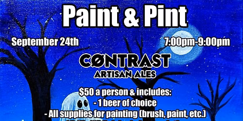 Paint & Pint @ Contrast Artisan Ales Marietta