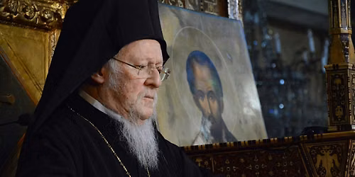PATRIARCH OF CONSTANTINOPLE BARTHOLOMEW I AT OXFORD