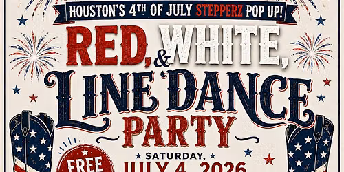WE \u2764\ufe0f 2 LINE DANCE: RED, WHITE, & LINE DANCE PARTY POP UP
