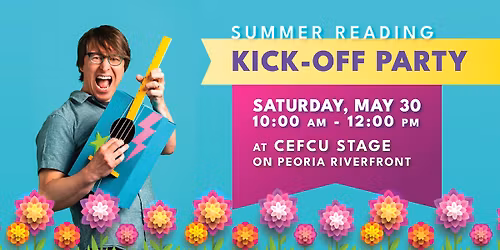 Summer Reading Kick-Off Concert on the Riverfront (FREE)