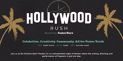 The Hollywood Rush: A Night of Theater Created in Less Than a Day
