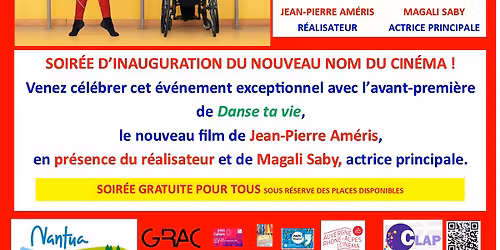 DANSE TA VIE, en pr\u00e9sence du r\u00e9alisateur (soir\u00e9e gratuite)