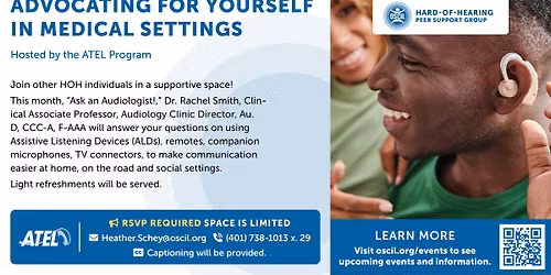 Hard-of-Hearing Peer Support Group