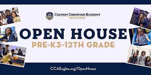 CCA Hollywood June Open House (Pre-K3\u201312th Grade)