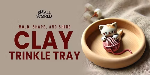 Clay Trinket Tray