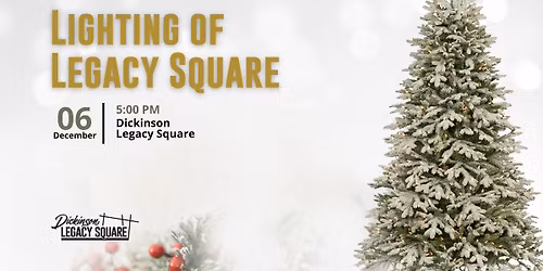 3rd Annual Lighting of Legacy Square