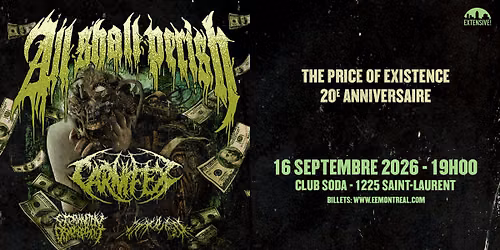 All Shall Perish | Montr\u00e9al