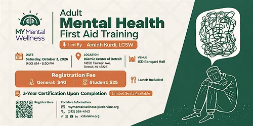 Adult Mental Health First Aid