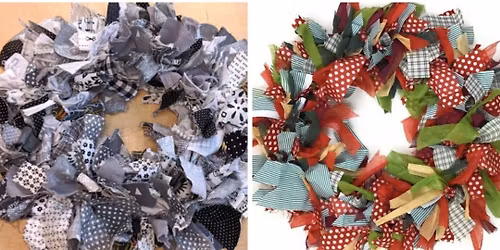 Fabric Strip Wreath Workshop 
