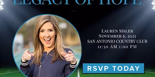 2025 Legacy of Hope Luncheon featuring Lauren Sisler