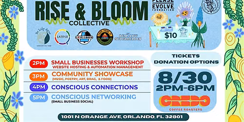 Small Business Workshop - Rise & Bloom Collective @ Credo Roasters