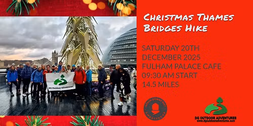 Christmas Thames Bridges Hike