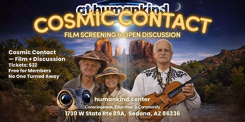 Cosmic Contact \u2014 Film Screening & Open Discussion