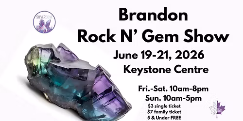 Brandon Rock N' Gem Show