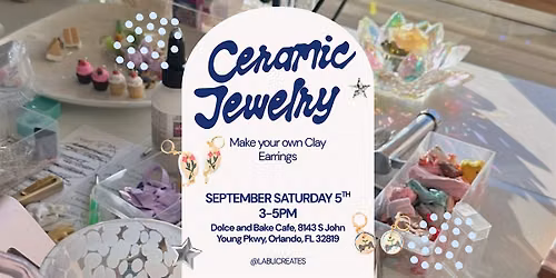 09\/05 Ceramic Earrings Jewelry Class