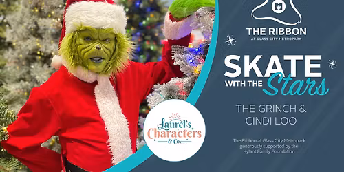 Skate with the Stars: Grinch & Cindi Loo 