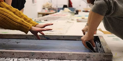 Beginners Textile Screen Printing 6 Week Course - May