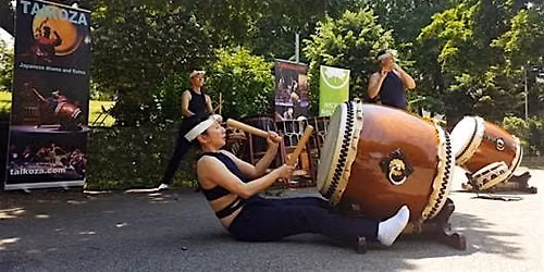 Taikoza Drummers at Pelham Fritz Recreation Center