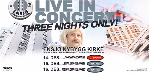 Ensj\u00f8 Nybygg Mannskor - Live In Concert