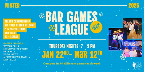 Winter 2026 Bar Games League: Thursdays @ Old Town Putt