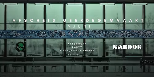 Afscheid Geerdegemvaart Afterwork - Diner - Party