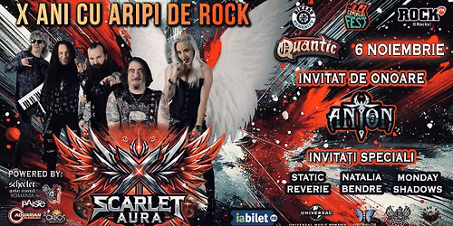 SCARLET AURA \u2013 X ANI CU ARIPI DE ROCK