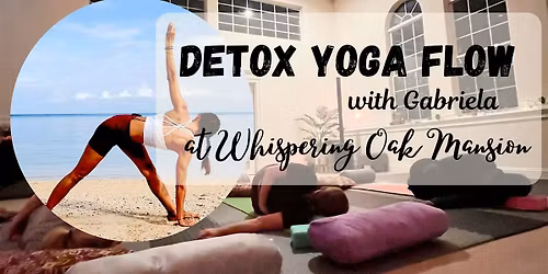 1:30 PM Detox Yoga w\/ Foot Bath 1.5 hr Nov 17