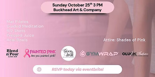Pilates in Pink in Partnership with Painted Pink Breast Cancer Movement