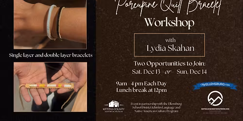 Porcupine Quill Bracelet Workshop