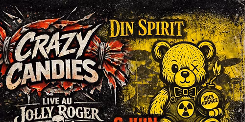 Concert DIN SPIRIT et CRAZY CANDIES (Punk-Grunge-Rock)