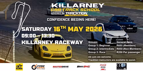 GET READY FOR WINTER DRIVING AT KILLARNEY'S TRACK SCHOOL