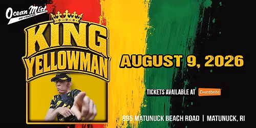King Yellowman @ The Ocean Mist