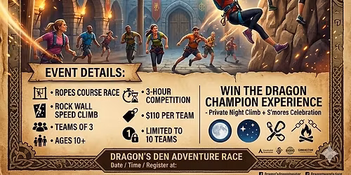 Dragon\u2019s Den Adventure Race