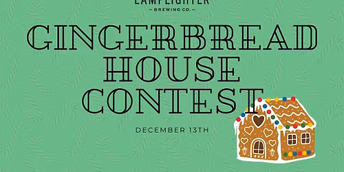 Gingerbread House Building Contest