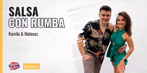 HoliDance salsa con rumba open z Kamil\u0105 i Mateuszem od 28.09