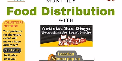 ASCENDtials Monthly Tuesday Food Distribution Event