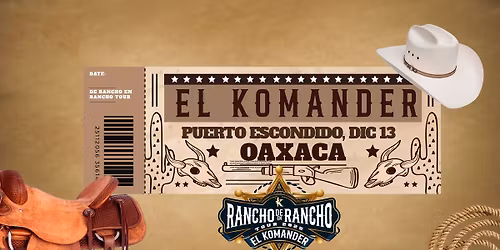 El Komander en Puerto Escondido, OAX