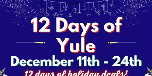 Hearthside's 12 Days of Yule Sale!