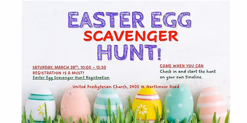 Easter Egg Scavenger Hunt 