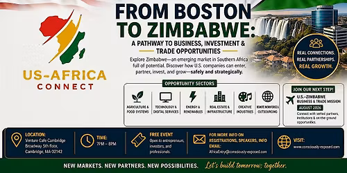Boston to Zimbabwe: Business, Investment & Trade Opportunitie