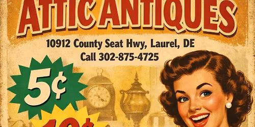 Attic Antiques Grand Opening