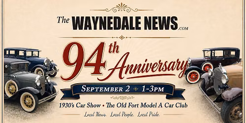 1930's Car Show - Celebrating 94 Years of News!