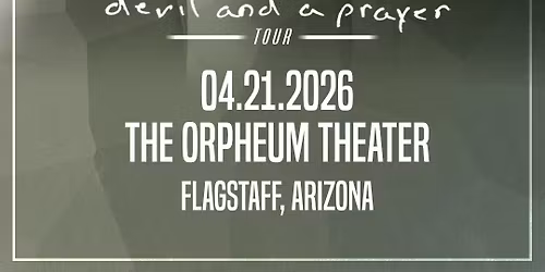 Tyler Braden: The devil and a prayer TOUR